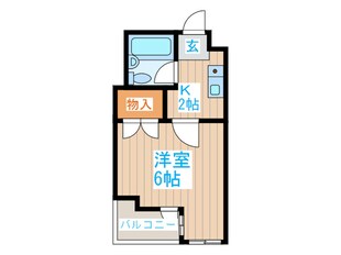 ＤＳ八幡山マンションの物件間取画像